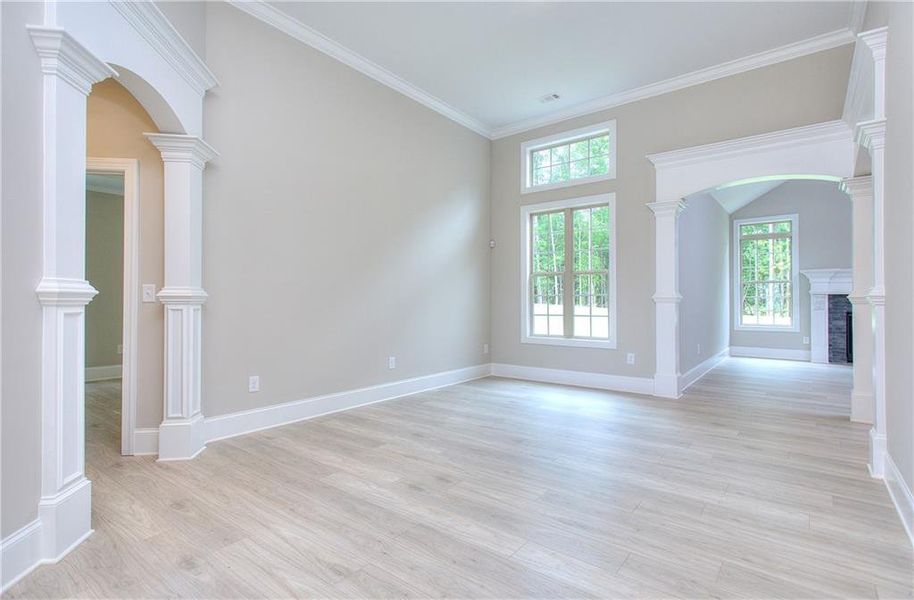 Spacious, unfurnished interior of a new home in , Conyers (Image 45). Spacious, unfurnished interior of a new home in , Conyers (Image 45).