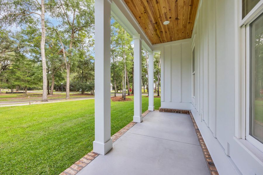 Exterior details and patio area of a home in , Georgetown (Image 25).
