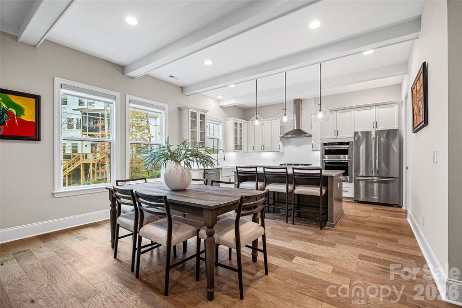 Furnished interior view inside a new home in , Charlotte (Image 8).