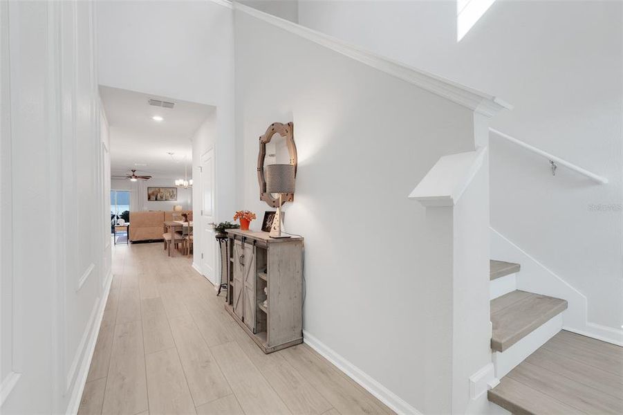 Furnished interior view inside a new home in , Clermont (Image 29). Furnished interior view inside a new home in , Clermont (Image 29).