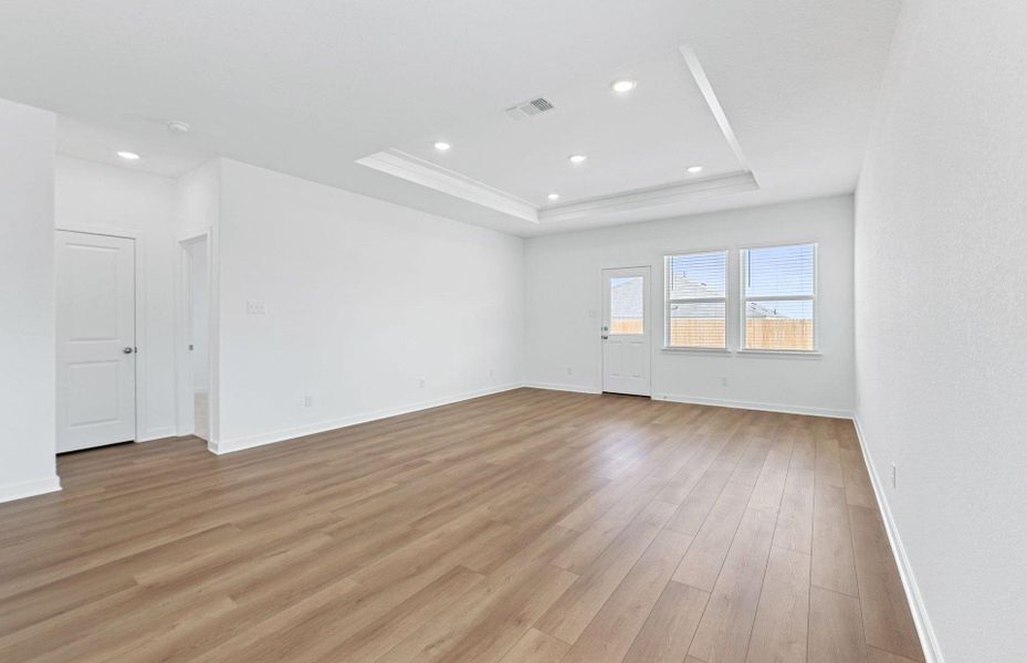 Spacious, unfurnished interior of a new home in County View, Temple (Image 10). Spacious, unfurnished interior of a new home in County View, Temple (Image 10).