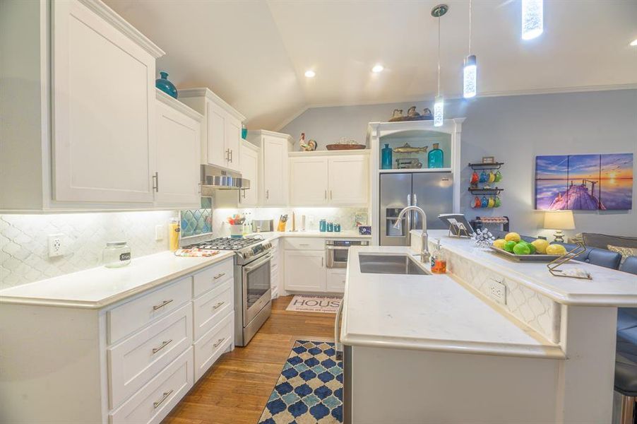Furnished interior view inside a new home in , Graford (Image 7).