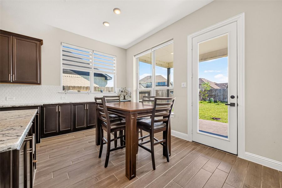 Furnished interior view inside a new home in , Katy (Image 12).