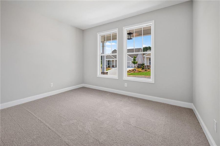 Spacious, unfurnished interior of a new home in , Hiram (Image 17).