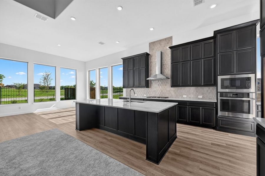 Furnished interior view inside a new home in The Ranch at Uptown Celina, Celina (Image 6).