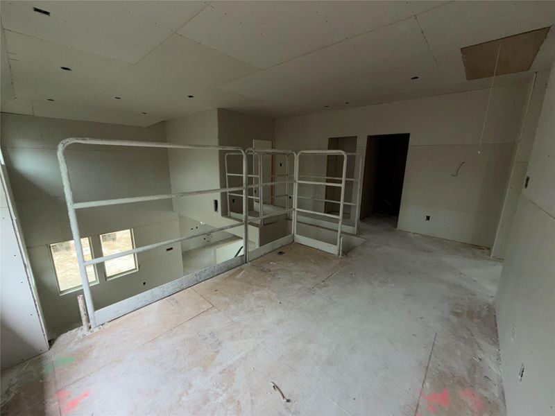 In-progress construction of a new home in Lariat, Liberty Hill, TX (Image 21).