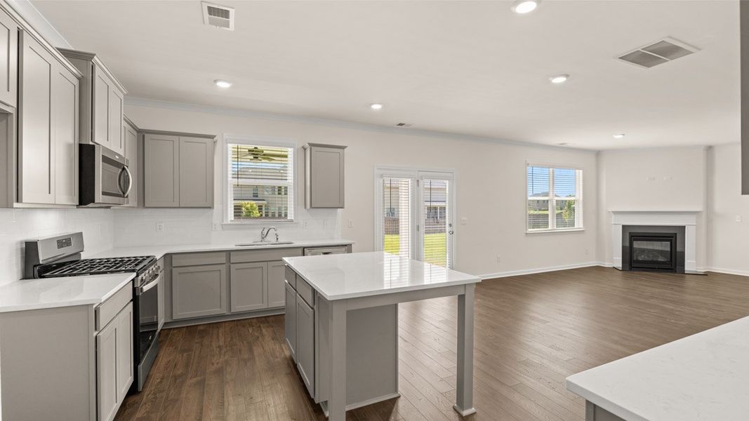 Furnished interior view inside a new home in Highland Hills, Graniteville (Image 5). Furnished interior view inside a new home in Highland Hills, Graniteville (Image 5).