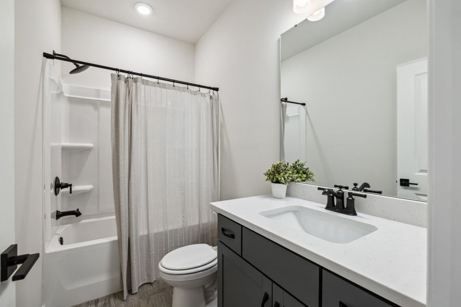 Representative furnished interior of a home built from the Juniper by Beazer Homes in The Groves of Berkeley, Moncks Corner (Image 11).