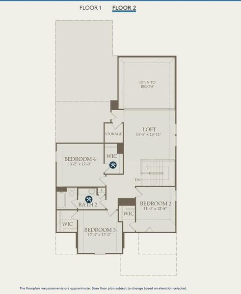 2D floor plan layout of this home in Ryehill, Sugar Land, TX (Image 3). 2D floor plan layout of this home in Ryehill, Sugar Land, TX (Image 3).