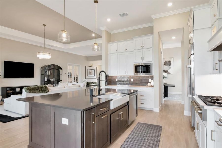 Furnished interior view inside a new home in , Wesley Chapel (Image 18).