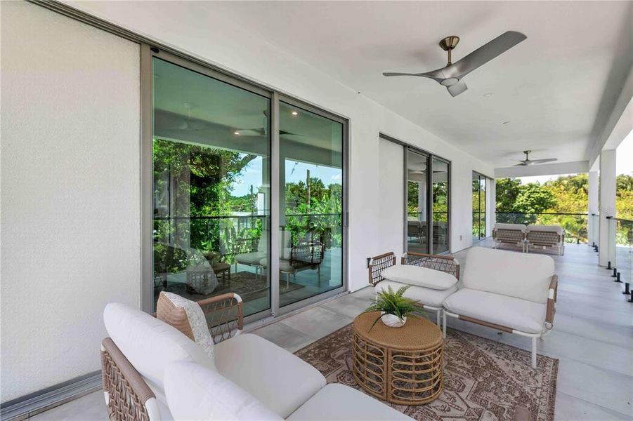 Exterior details and patio area of a home in , Sarasota (Image 33).