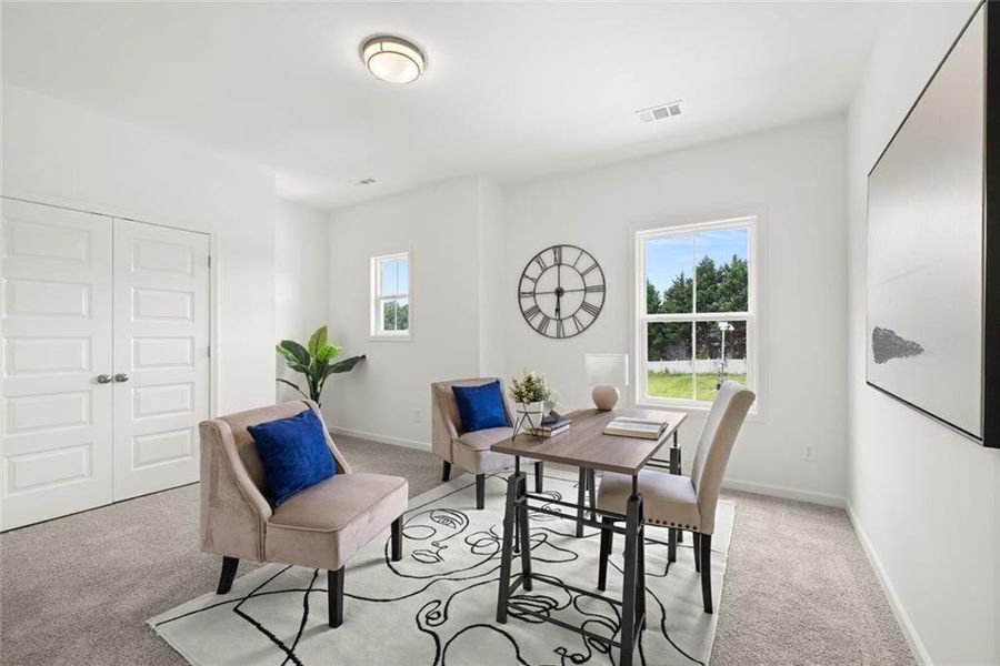 Furnished interior view inside a new home in , Loganville (Image 42).