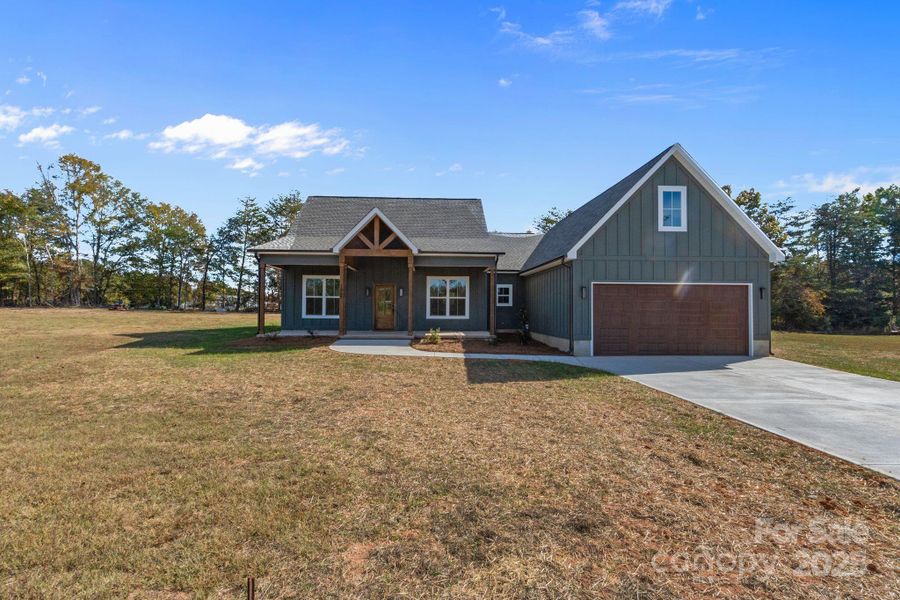Front exterior of a new home in , Clover, SC, highlighting curb appeal (Image 2). Front exterior of a new home in , Clover, SC, highlighting curb appeal (Image 2).