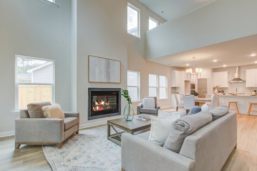 Similar Harrison floorplan for inspiration - features and finishes vary