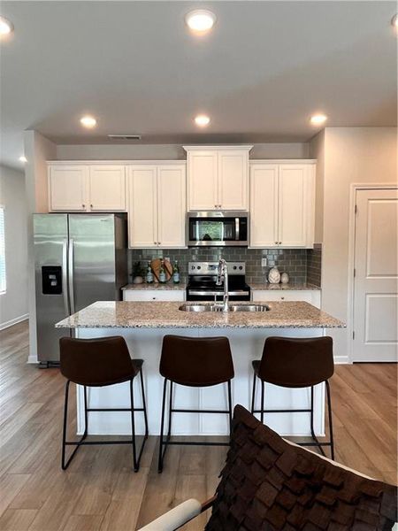 Furnished interior view inside a new home in Reeves Park, Stockbridge (Image 3).
