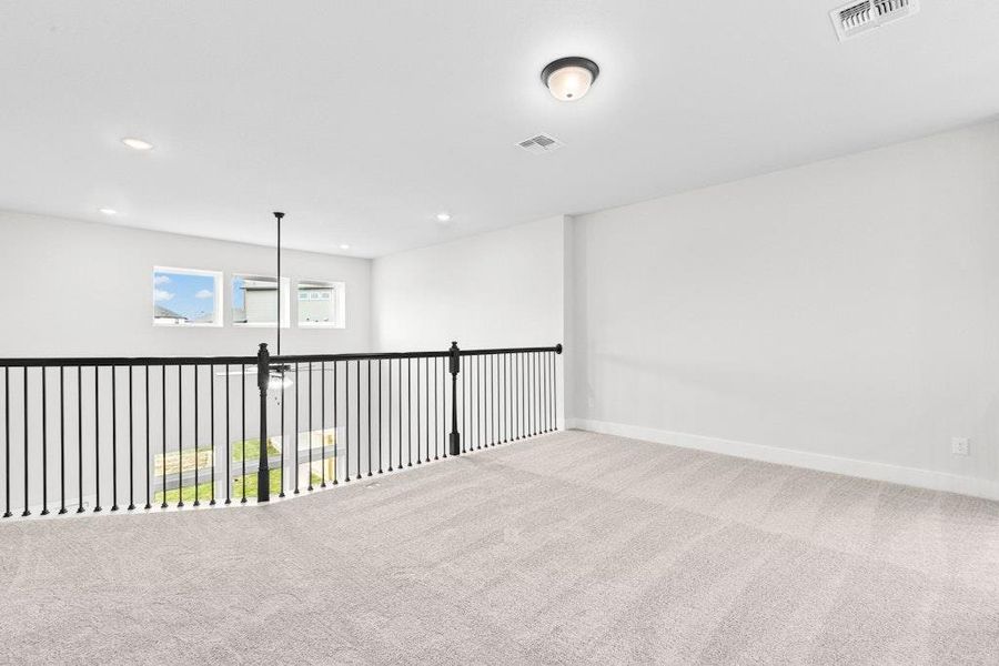 Spacious, unfurnished interior of a new home in Blackhawk, Pflugerville (Image 23).