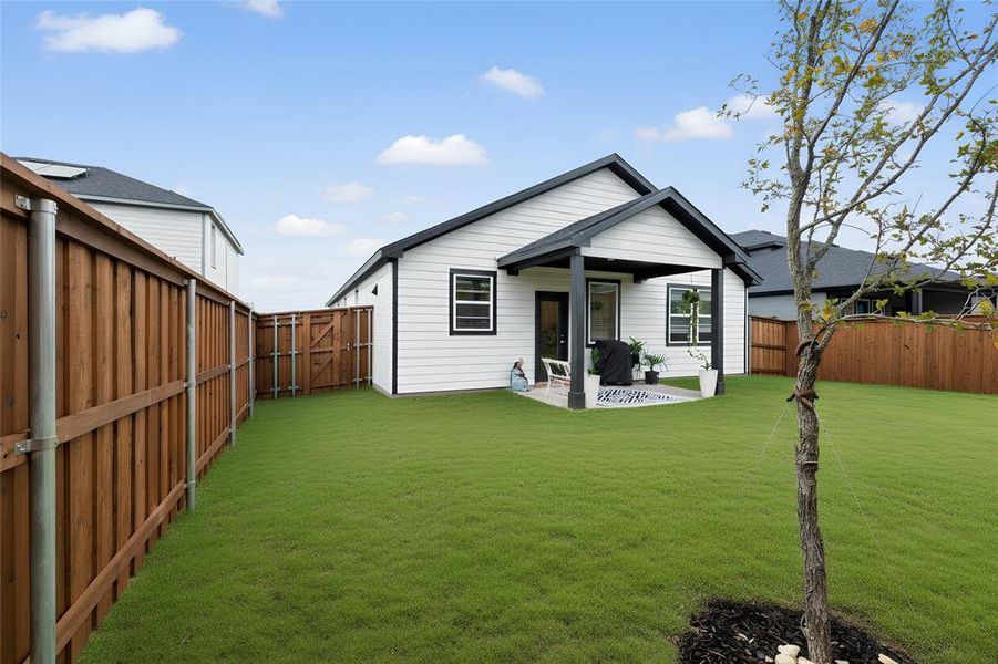 Exterior details and patio area of a home in , Fort Worth (Image 31). Exterior details and patio area of a home in , Fort Worth (Image 31).