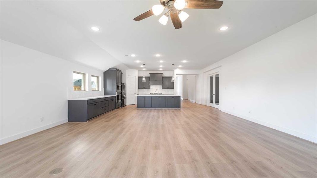 Spacious, unfurnished interior of a new home in Mosaic 50', Celina (Image 19). Spacious, unfurnished interior of a new home in Mosaic 50', Celina (Image 19).