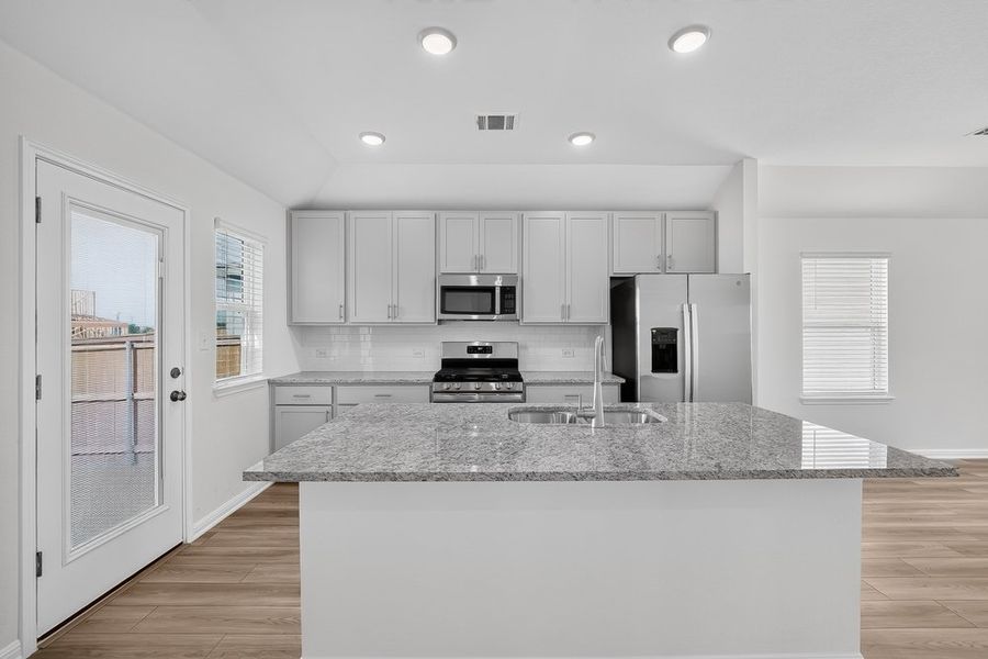 Furnished interior view inside a new home in Emory Crossing, Hutto (Image 5).