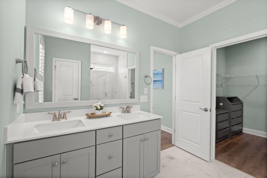 Furnished interior view inside a new home in Nexton, Summerville (Image 4). Furnished interior view inside a new home in Nexton, Summerville (Image 4).