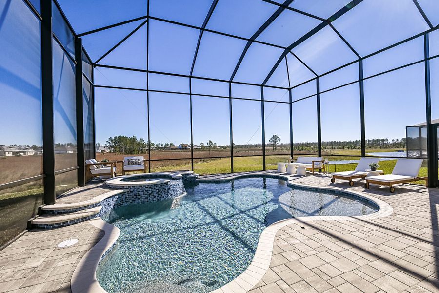 Representative exterior details of a home built from the Granada II by Homes by WestBay in Barrington Preserve, Brandon (Image 23). Representative exterior details of a home built from the Granada II by Homes by WestBay in Barrington Preserve, Brandon (Image 23).