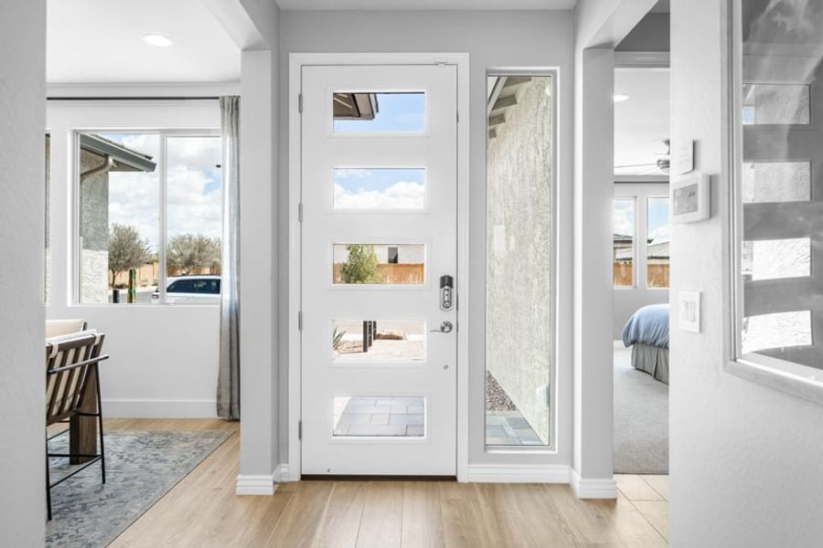 Furnished interior view inside a new home in Meridian, San Tan Valley (Image 7).