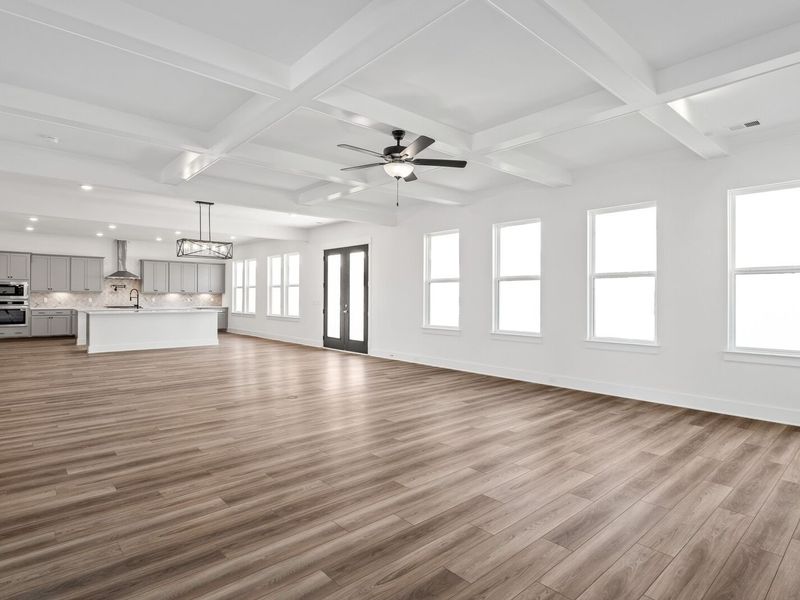 Spacious, unfurnished interior of a new home in Shelton Square, Murfreesboro (Image 28).