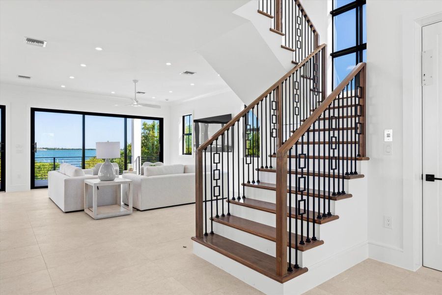 Furnished interior view inside a new home in , Key West (Image 38). Furnished interior view inside a new home in , Key West (Image 38).