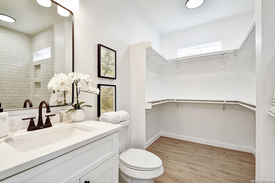 Furnished interior view inside a new home in , San Antonio (Image 15).