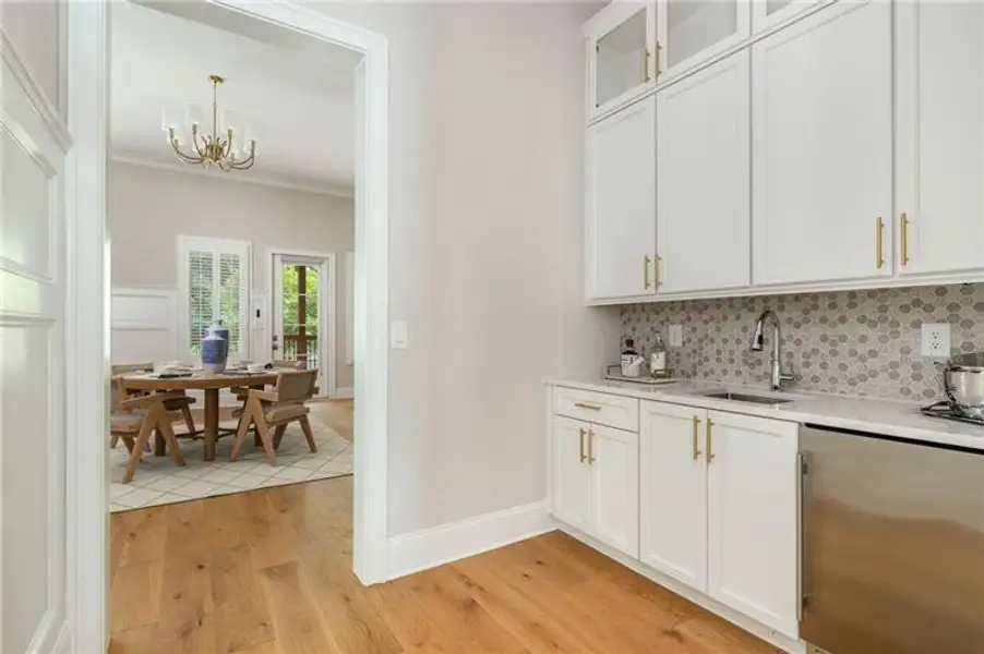 Furnished interior view inside a new home in , Brookhaven (Image 9).