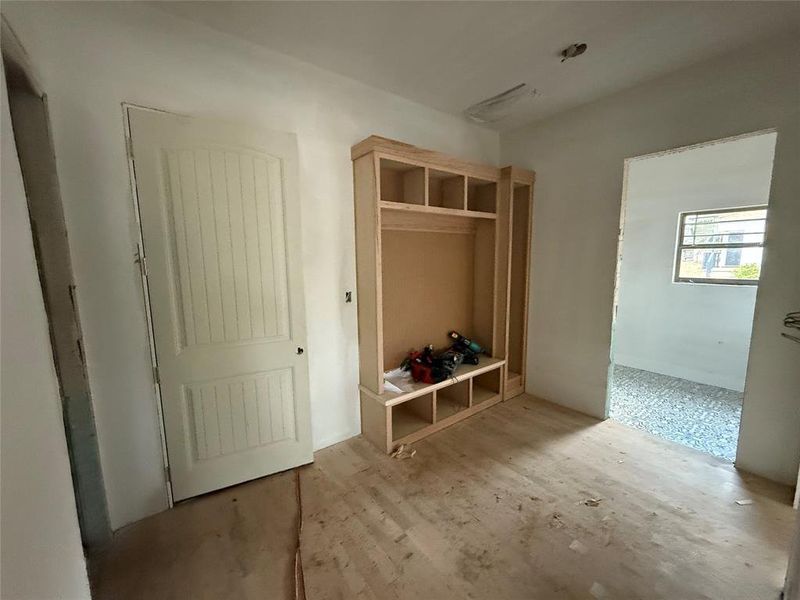 View of mudroom