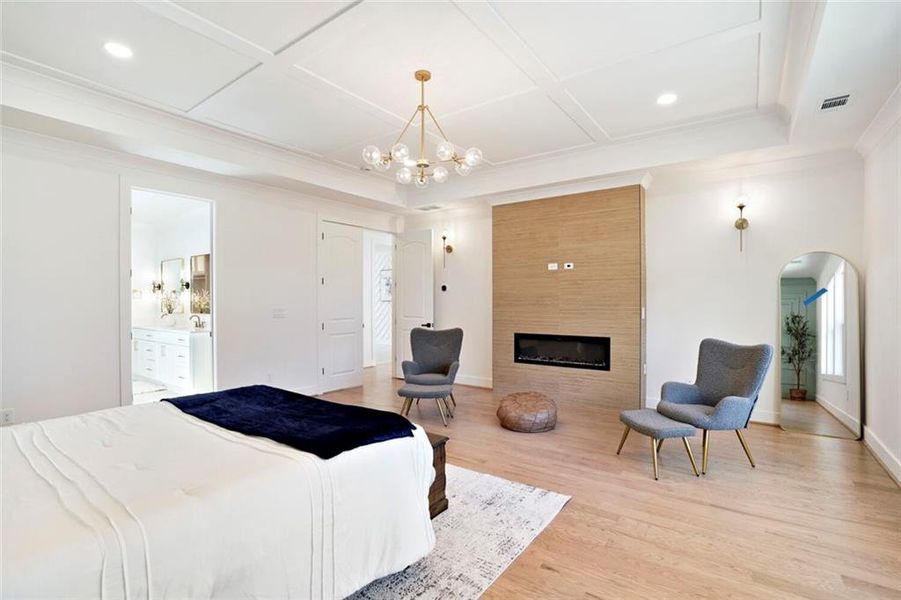 Furnished interior view inside a new home in , Dacula (Image 9).