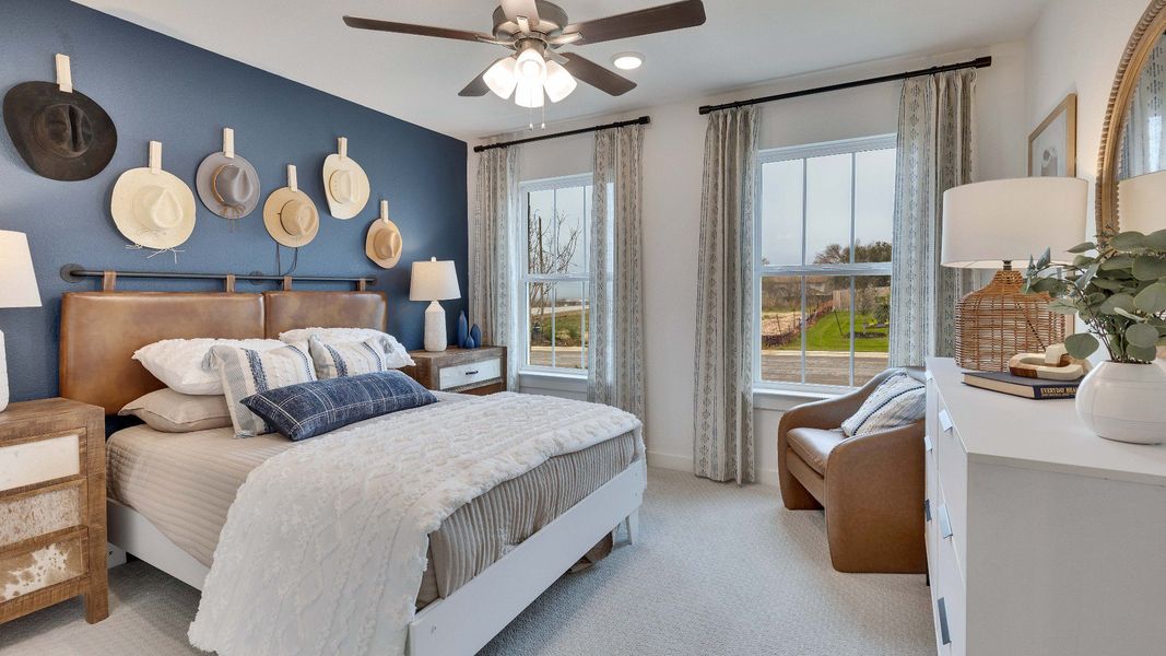 Representative furnished interior of a home built from the Meyerson by DRB Homes in Sky Ridge, San Marcos (Image 41). Representative furnished interior of a home built from the Meyerson by DRB Homes in Sky Ridge, San Marcos (Image 41).