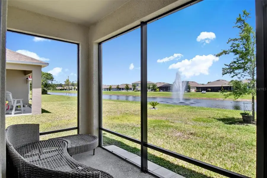Exterior details and patio area of a home in , Ormond Beach (Image 4). Exterior details and patio area of a home in , Ormond Beach (Image 4).