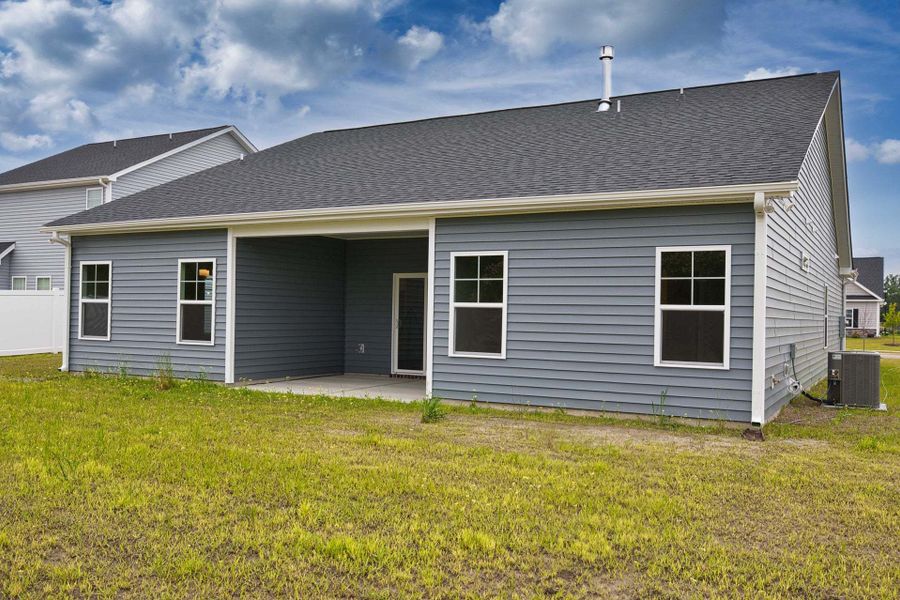 Representative exterior photo of a completed home built from the Dogwood by Caviness & Cates Communities in Maggie Way, Wendell, NC (Image 147).