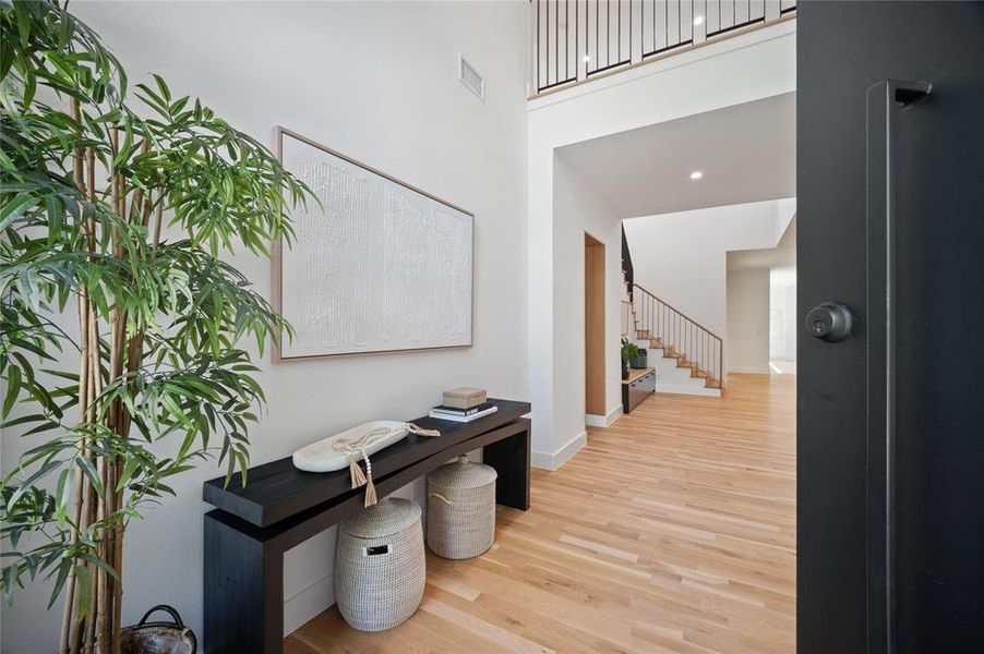 Furnished interior view inside a new home in , Dallas (Image 11).