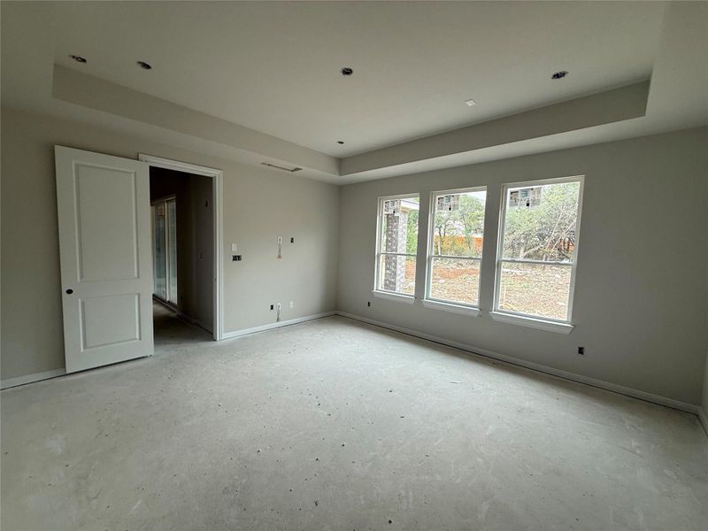 In-progress construction of a new home in La Cima, San Marcos, TX (Image 10).