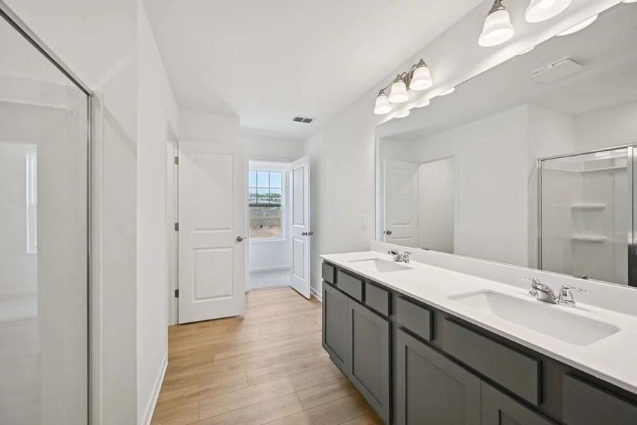 Primary Bathroom featuring Minimalist Collection Finishes