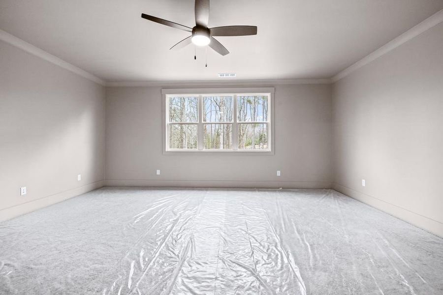 Spacious, unfurnished interior of a new home in Hillshire, Cumming (Image 31).