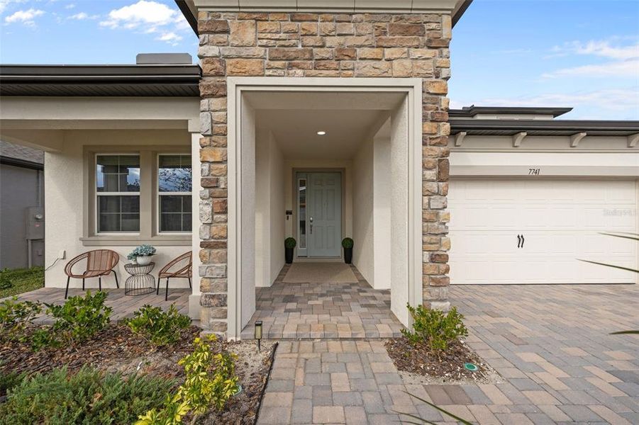 Exterior details and patio area of a home in , Wesley Chapel (Image 34). Exterior details and patio area of a home in , Wesley Chapel (Image 34).