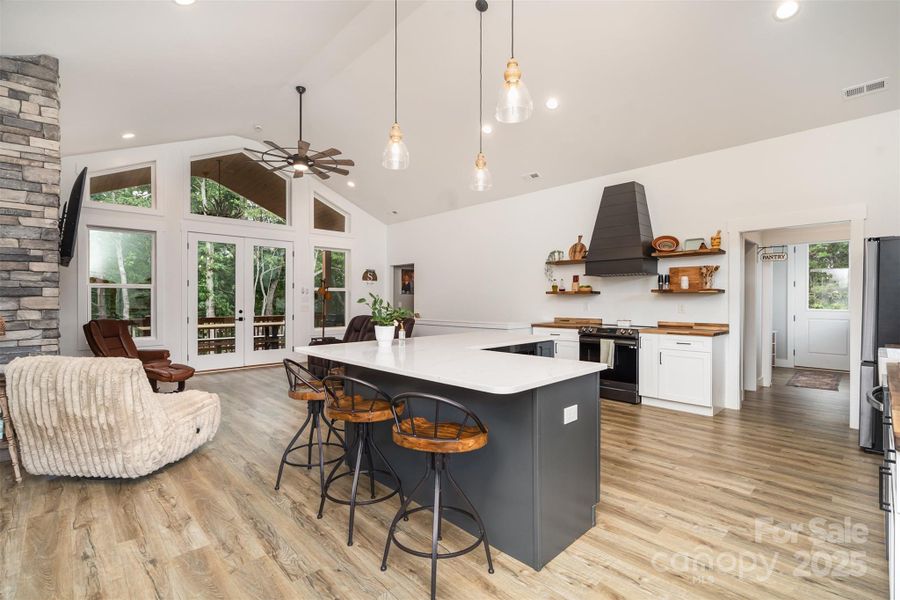 Furnished interior view inside a new home in , Stony Point (Image 11).