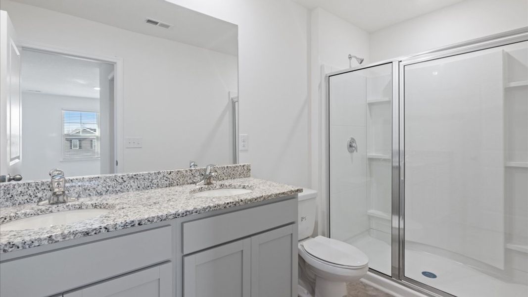 Furnished interior view inside a new home in Mary's Pointe, Clinton (Image 6).