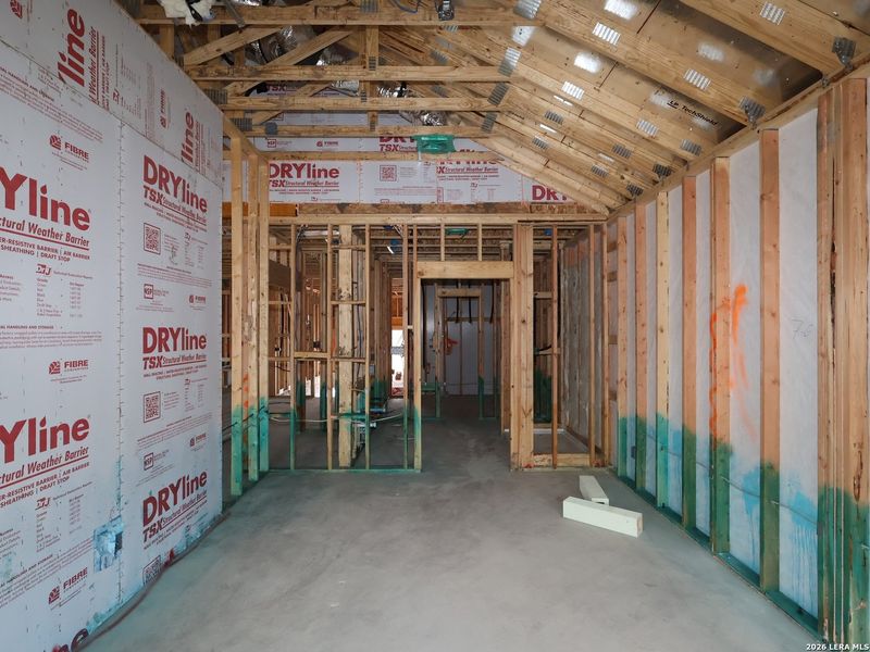 In-progress construction of a new home in Paloma Park, Converse, TX (Image 32).