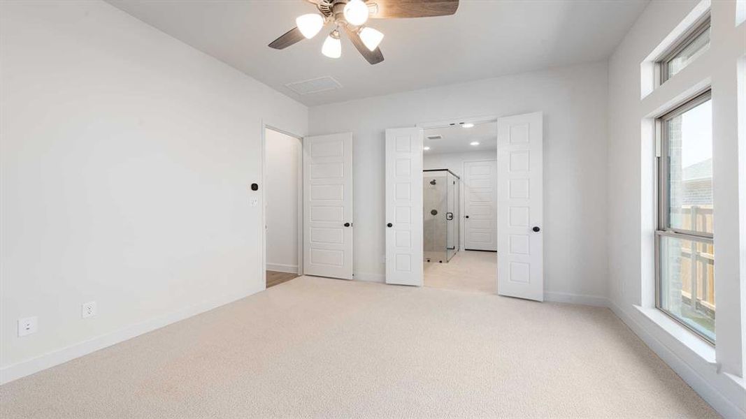 Spacious, unfurnished interior of a new home in The Heights At Uptown Celina 45', Celina (Image 17). Spacious, unfurnished interior of a new home in The Heights At Uptown Celina 45', Celina (Image 17).