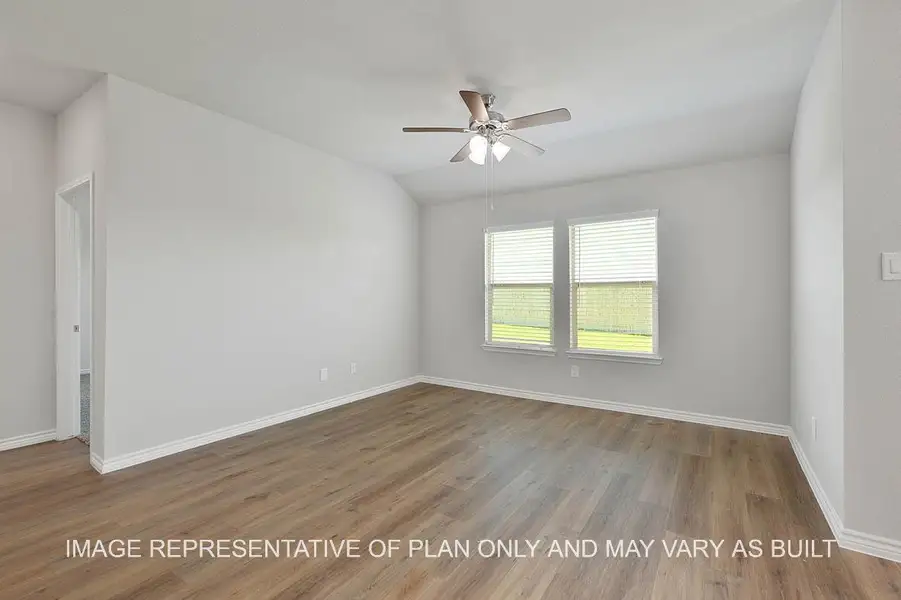 Spacious, unfurnished interior of a new home in Liberty Village, Brenham (Image 6). Spacious, unfurnished interior of a new home in Liberty Village, Brenham (Image 6).