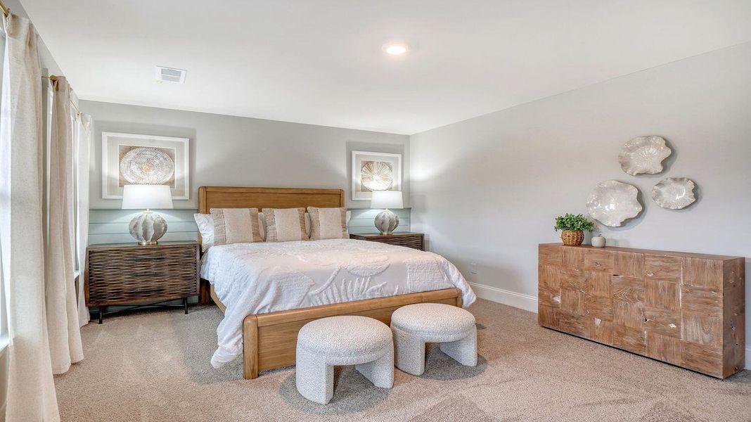Furnished interior view inside a new home in Sheep Island, Summerville (Image 14).