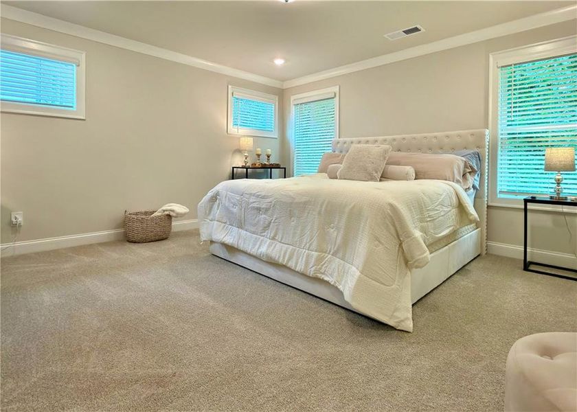 Furnished interior view inside a new home in , Cumming (Image 25).