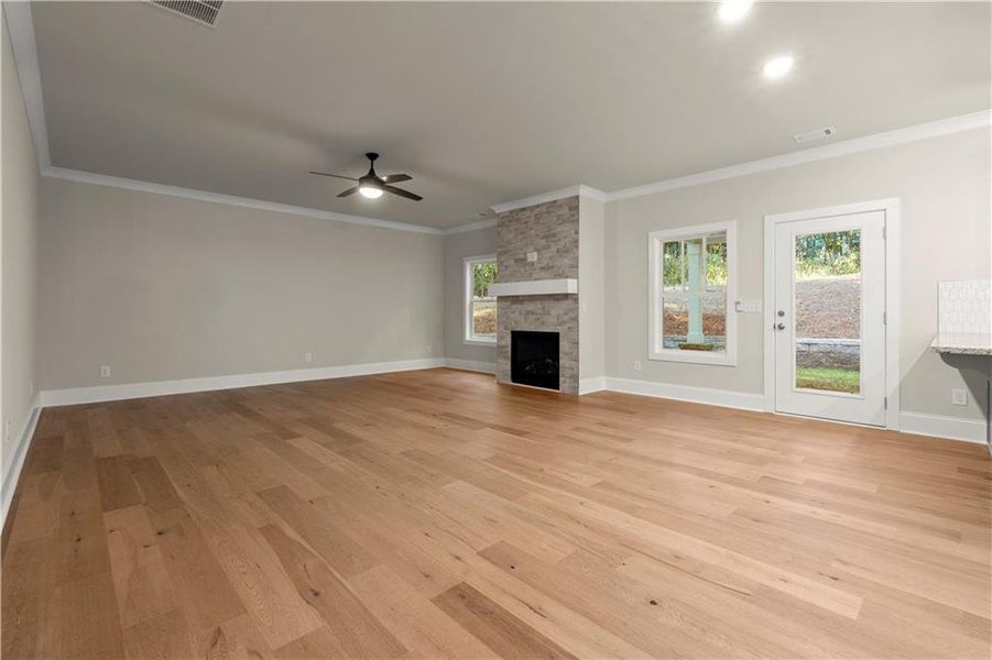 Spacious, unfurnished interior of a new home in , Covington (Image 16). Spacious, unfurnished interior of a new home in , Covington (Image 16).