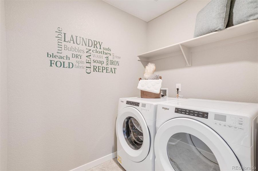 Furnished interior view inside a new home in Spring Valley Ranch, Elizabeth (Image 8).