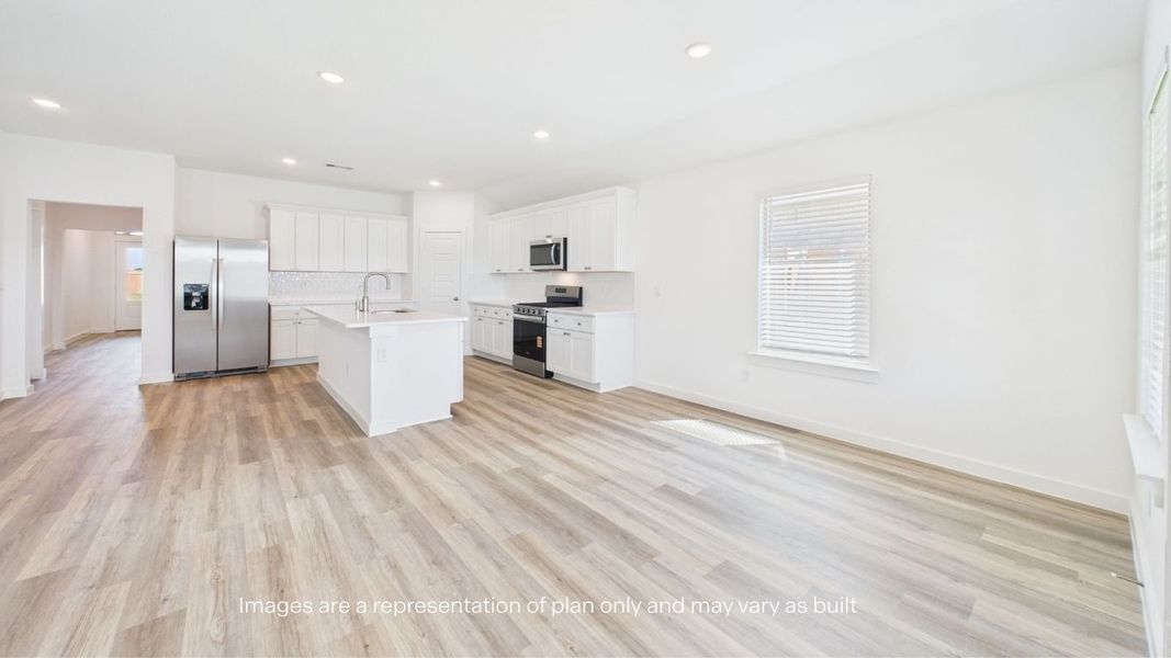 Representative unfurnished interior of a home built from the The Blanco by D.R. Horton in Westmont, Lubbock (Image 31). Representative unfurnished interior of a home built from the The Blanco by D.R. Horton in Westmont, Lubbock (Image 31).